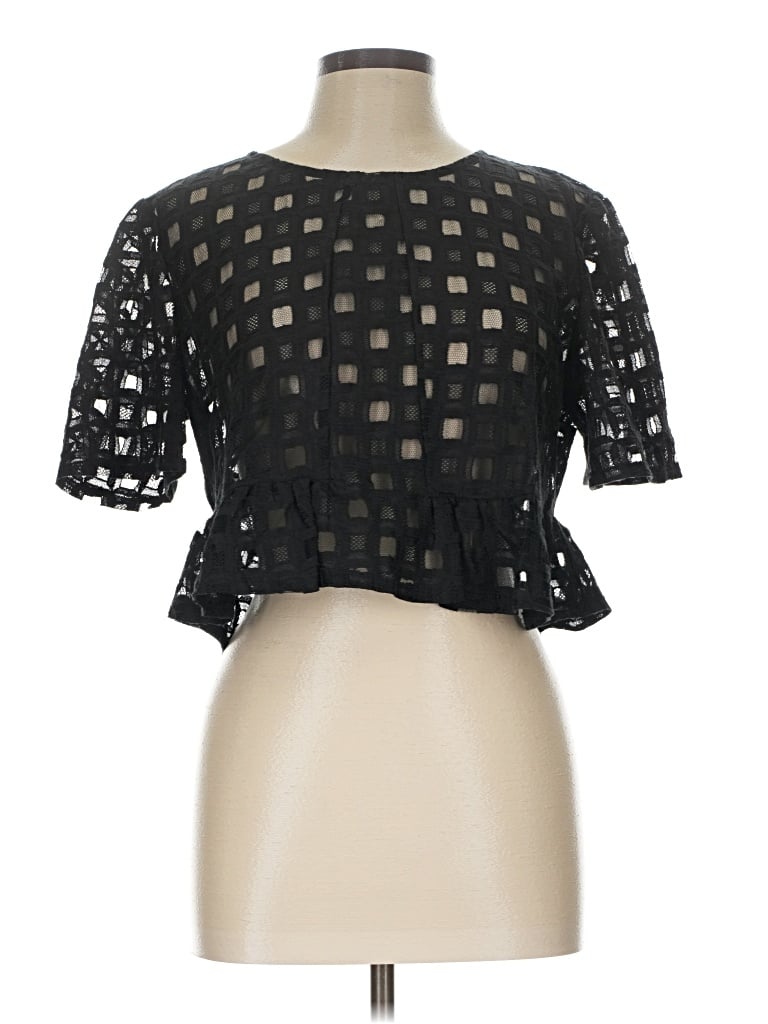 Bcbgeneration Short Sleeve T-shirt In Black