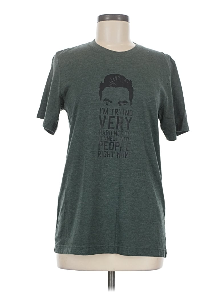 Pre-owned Bella+canvas Short Sleeve T-shirt In Gray