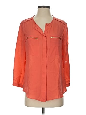 Theory 3/4 Sleeve Button-Down Shirt (view 1)