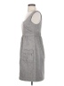 Forever Chevron-herringbone Gray Casual Dress Size S - photo 5
