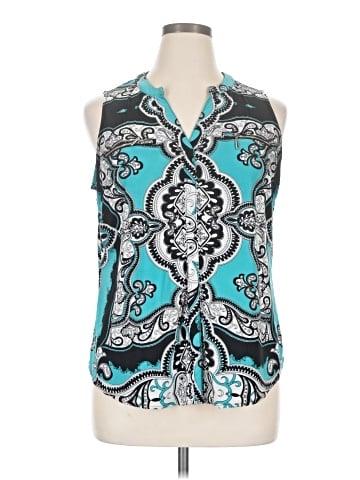 INC International Concepts Sleeveless Blouse (view 1)