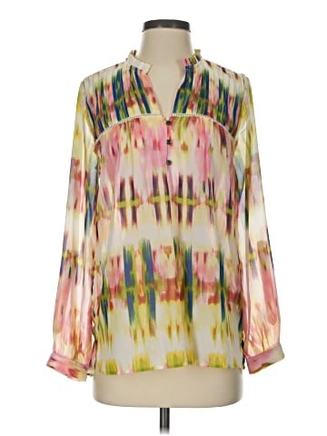 Vintage America Blues Long Sleeve Blouse (view 1)