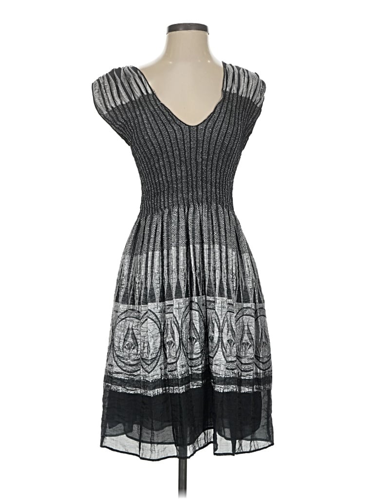 Pre-owned Max Edition Casual Dress In Gray