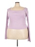 rue21 Purple Long Sleeve Top Size 2X - photo 1