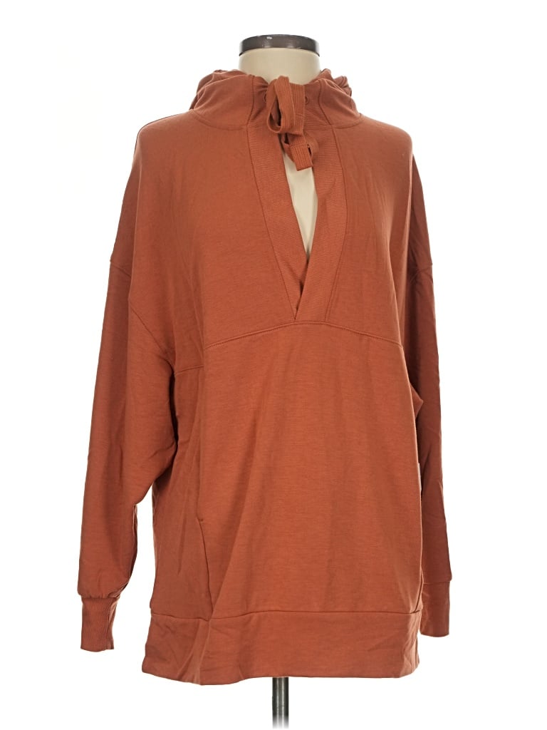 Pre-owned Active By Old Navy Pullover Sweater In Orange