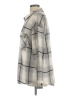 Eden & Olivia Plaid Silver Long Sleeve Blouse Size L - photo 5
