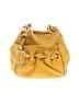 B Makowsky 100% Leather Yellow Leather Hobo One size - photo 1