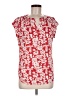 Fun2Fun Red Short Sleeve Blouse Size M - photo 1