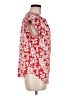 Fun2Fun Red Short Sleeve Blouse Size M - photo 4