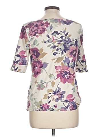 Lauren by Ralph Lauren Short Sleeve Blouse (view 2)