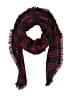 Unbranded Plaid Red Scarf One size - photo 1