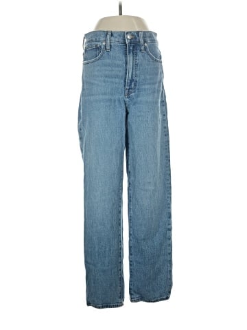 Madewell The Perfect Vintage Straight Jean in Hoye Wash (view 1)