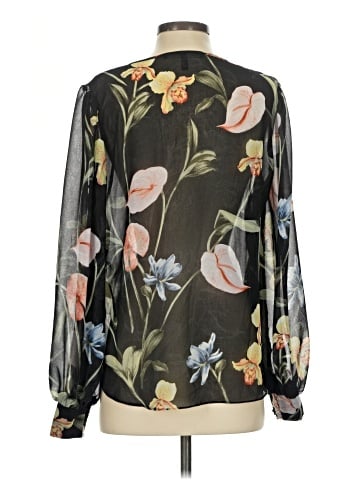 White House Black Market Long Sleeve Blouse (view 2)
