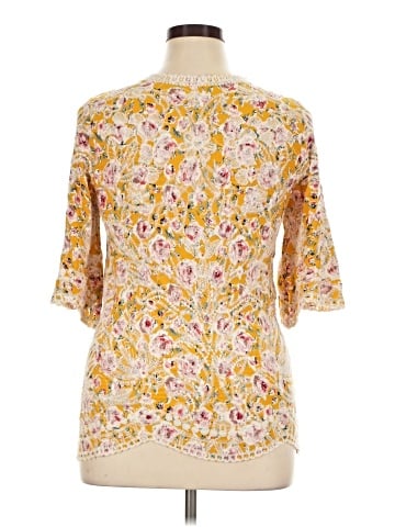 Solitaire 3/4 Sleeve Blouse (view 2)