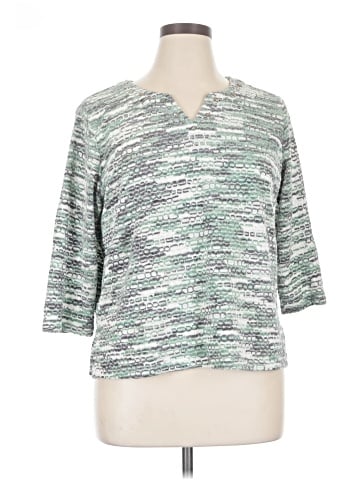 Alfred Dunner 3/4 Sleeve T-Shirt (view 1)