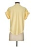 Cupio Yellow Short Sleeve Blouse Size S - photo 2
