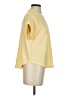 Cupio Yellow Short Sleeve Blouse Size S - photo 4