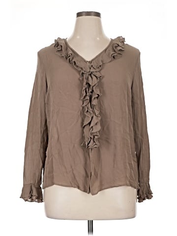 Saks Fifth Avenue Long Sleeve Blouse (view 1)