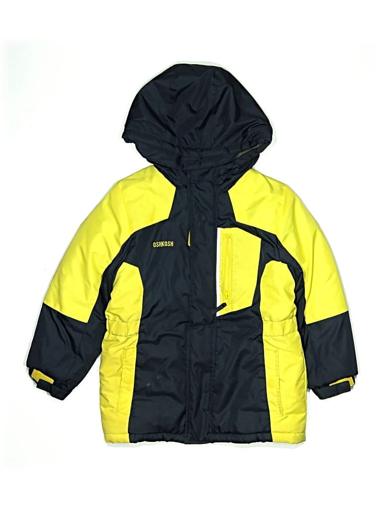 Pre-owned Oshkosh B'gosh Kids' Snow Jacket In Yellow