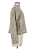Forever 21 100% Acrylic Metallic Silver Turtleneck Sweater Size M - photo 4