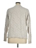 Weatherproof 100% Polyester Chevron-herringbone Ivory Pullover Sweater Size XL - photo 2