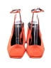 Zara Color Block Orange Heels Size EU 37 - photo 2