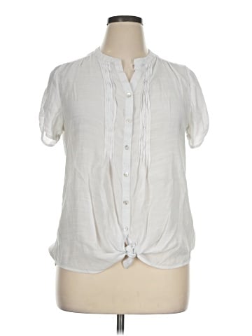 Sara Michelle Short Sleeve Blouse (view 1)