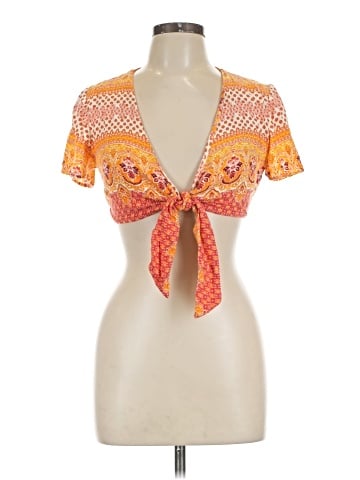 Minkpink Short Sleeve Blouse (view 1)