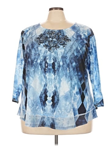 Avenue 3/4 Sleeve Blouse (view 1)