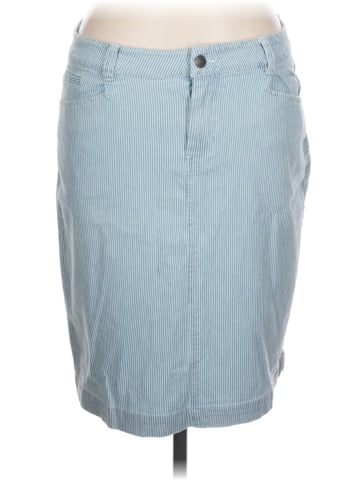 Per Se Denim Skirt (view 1)