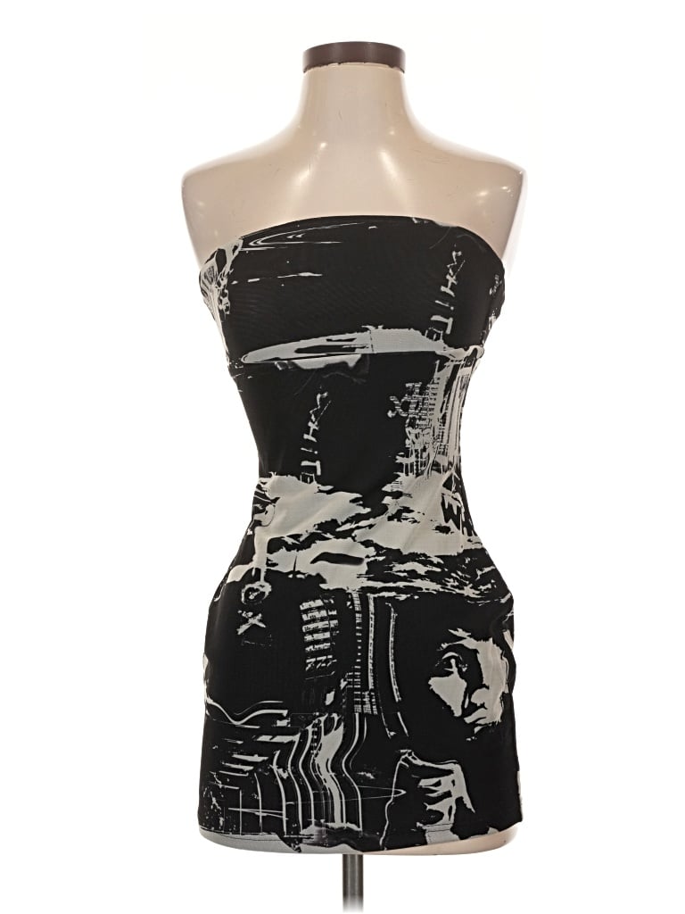 Pre-owned White Fox Cocktail Dress In Black