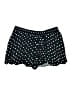 Xhilaration 100% Rayon Polka Dots Black Skort Size XL - photo 2