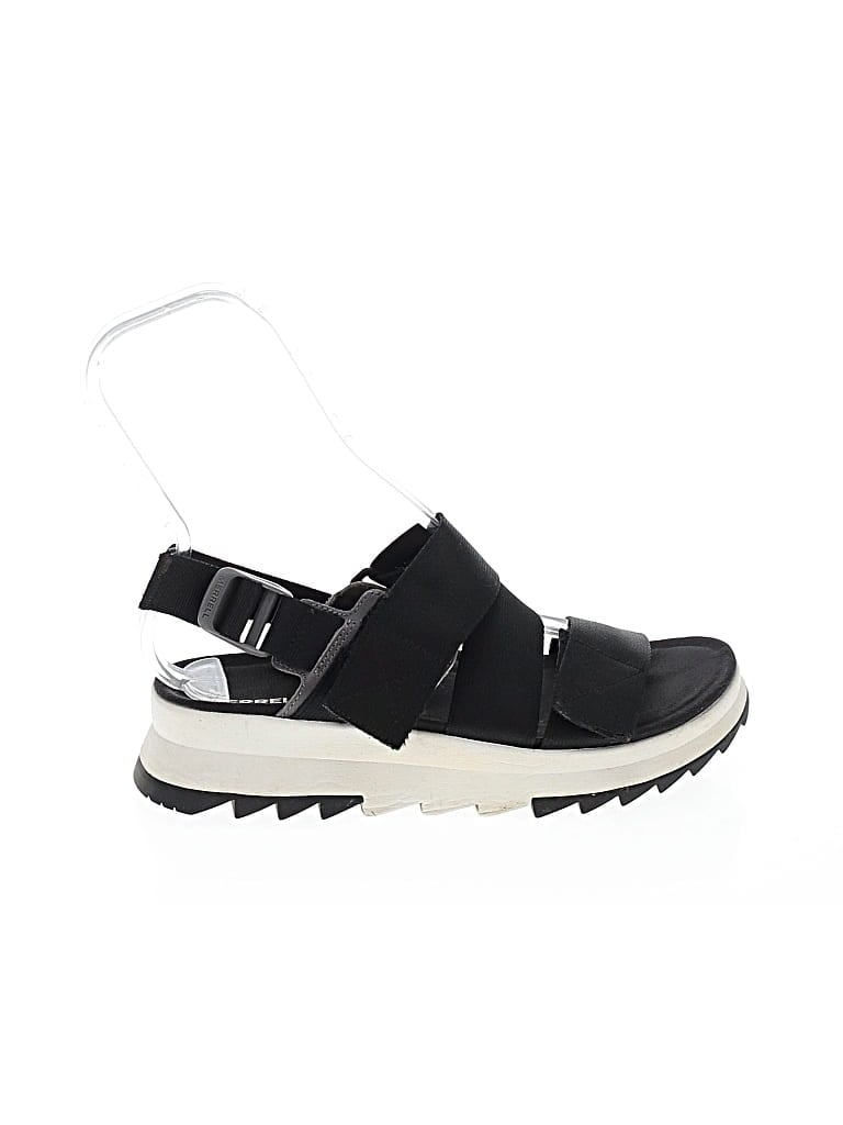 Pre-owned Merrell Sandals In Black