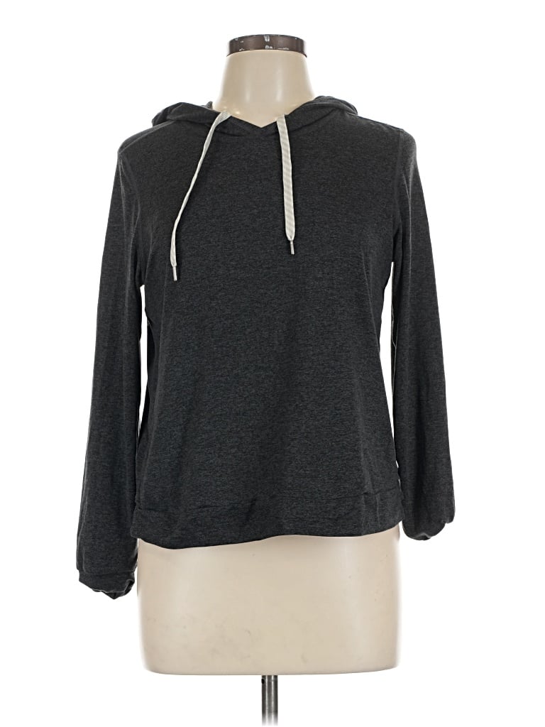 Pre-owned Vuori Pullover Hoodie In Gray