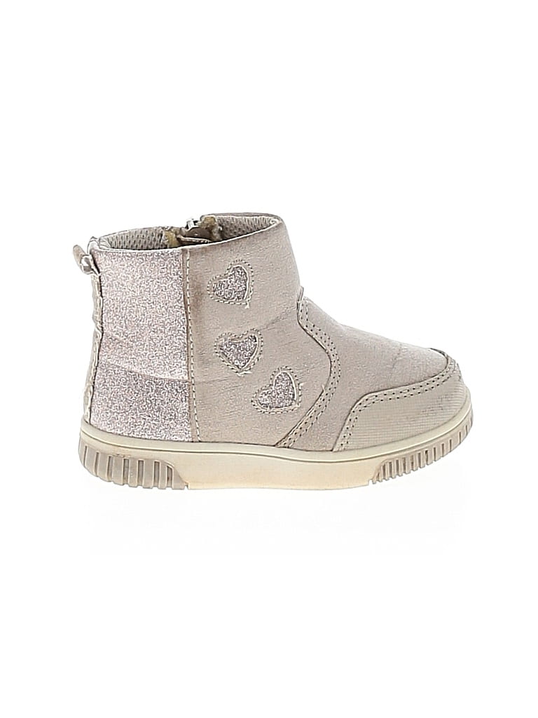 Pre-owned Stride Rite Kids' Ankle Boots In Gray