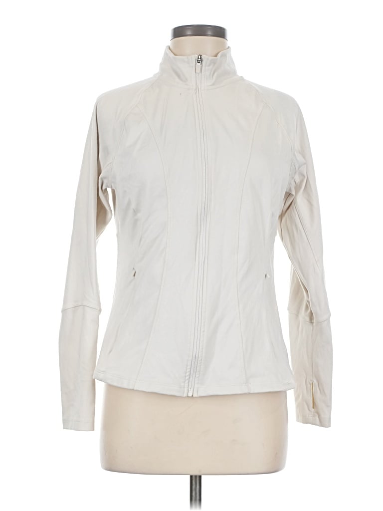 Pre-owned Danskin Jacket In Ivory