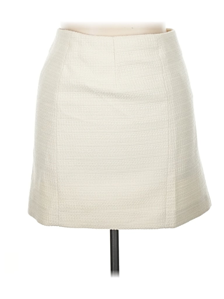 Pre-owned Commense Formal Skirt In Ivory