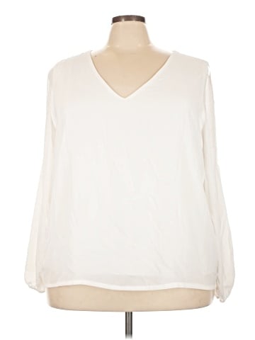 Charlotte Russe Long Sleeve Blouse (view 1)