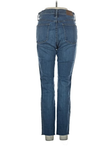 Madewell 10" High-Rise Skinny Crop Jeans: Button-Front TENCEL&trade; Denim Edition (view 2)