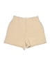 Wilfred 100% Polyester Solid Ivory Shorts Size 4 - photo 1