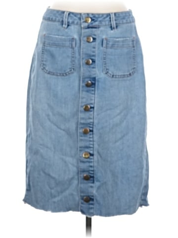 C established 1946 Denim Skirt (view 1)