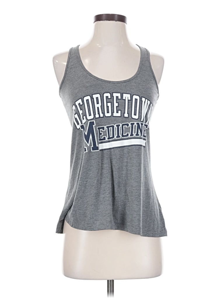 Pre-owned Champion Tank Top Gray Halter Neckline Tops