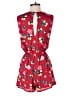 As U Wish 100% Polyester Floral Red Romper Size S - photo 2