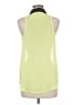 Decree 100% Polyester Color Block Green Sleeveless Blouse Size M - photo 2