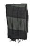 Unbranded Chevron-herringbone Gray Black Scarf One size - photo 2