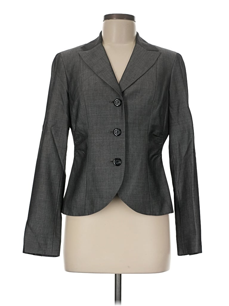 Pre-owned Etcetera Blazer Jacket In Gray
