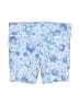 Nike Floral Blue Athletic Shorts Size 6 - 7 - photo 1