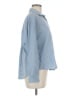 Assorted Brands 100% Cotton Blue Long Sleeve Button-Down Shirt One size - photo 4