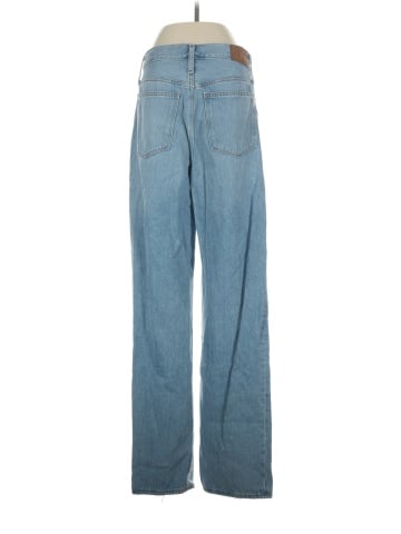 Madewell Baggy Straight Jeans in Berteau Wash (view 2)