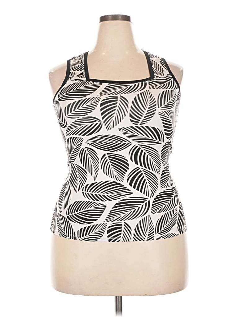 Pre-owned Tail Sleeveless Top Ivory Halter Neckline Tops